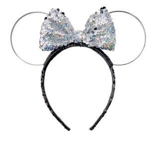 [Disney] NWT Metal and Sequin Mickey Ears